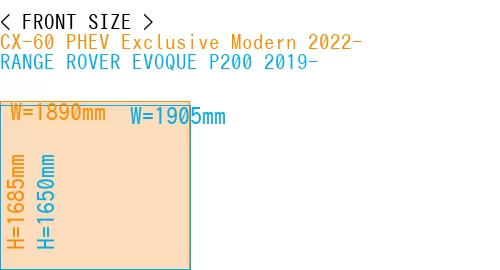 #CX-60 PHEV Exclusive Modern 2022- + RANGE ROVER EVOQUE P200 2019-